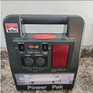 1990s Marlboro Power Pak Booster Jumper Battery Pack Cables  car charger